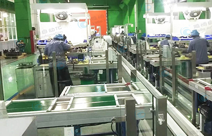 Current transformer production line