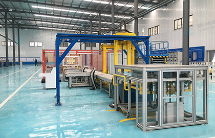 Indoor circuit breaker production line