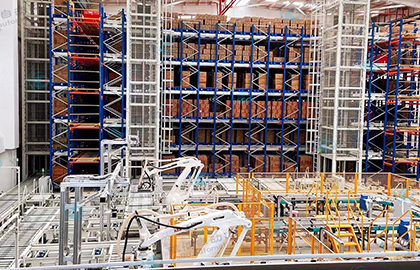 Three dimensional warehouse
